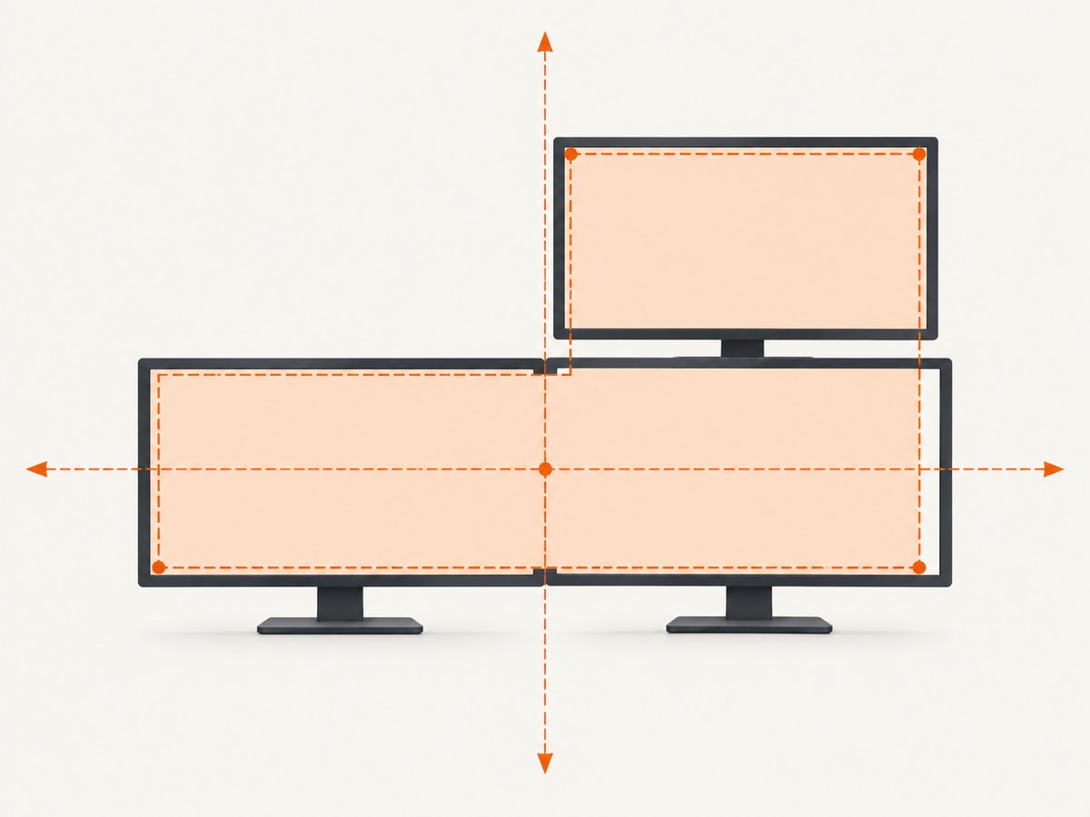 Virtual desktop bounds can include negative coordinates when monitors sit left or above the primary display.