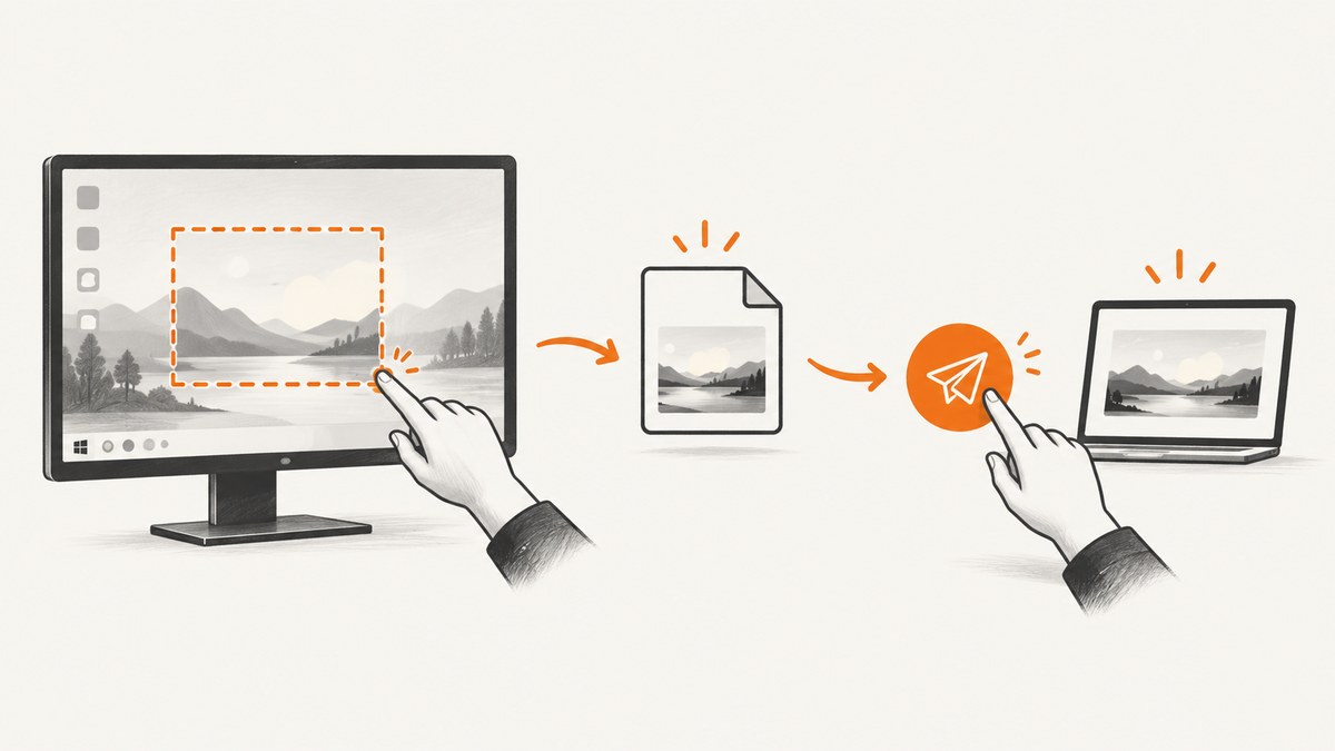 How to Take and Send Screenshots on Windows