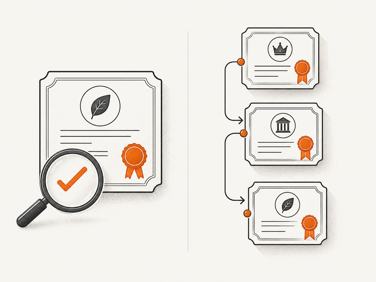 Check whether a tool inspects only the end certificate or also covers the chain your team cares about.
