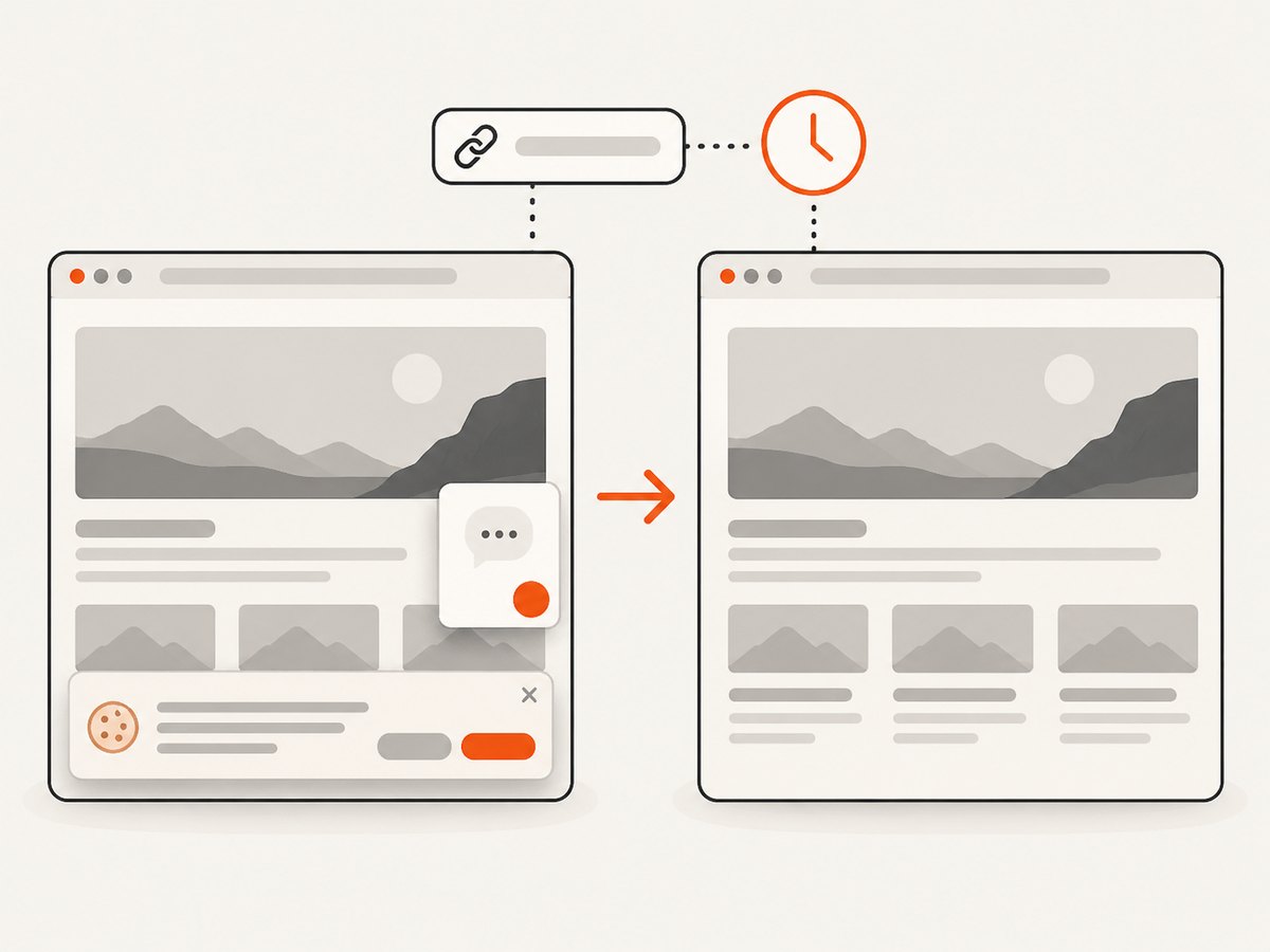 A screenshot preserves a page’s appearance at capture time, alongside its source and date.