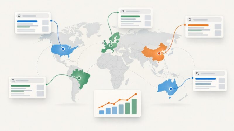 Track Your Website SERP Performance Across Countries