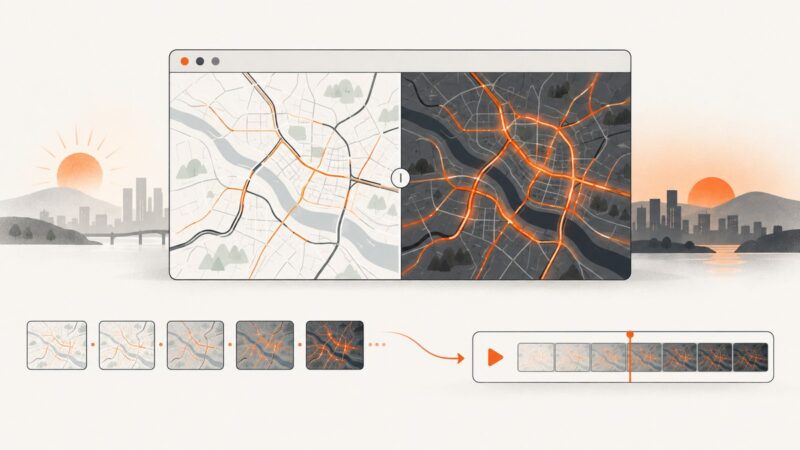 How to Create Traffic Time-Lapse Videos with Browser Automation