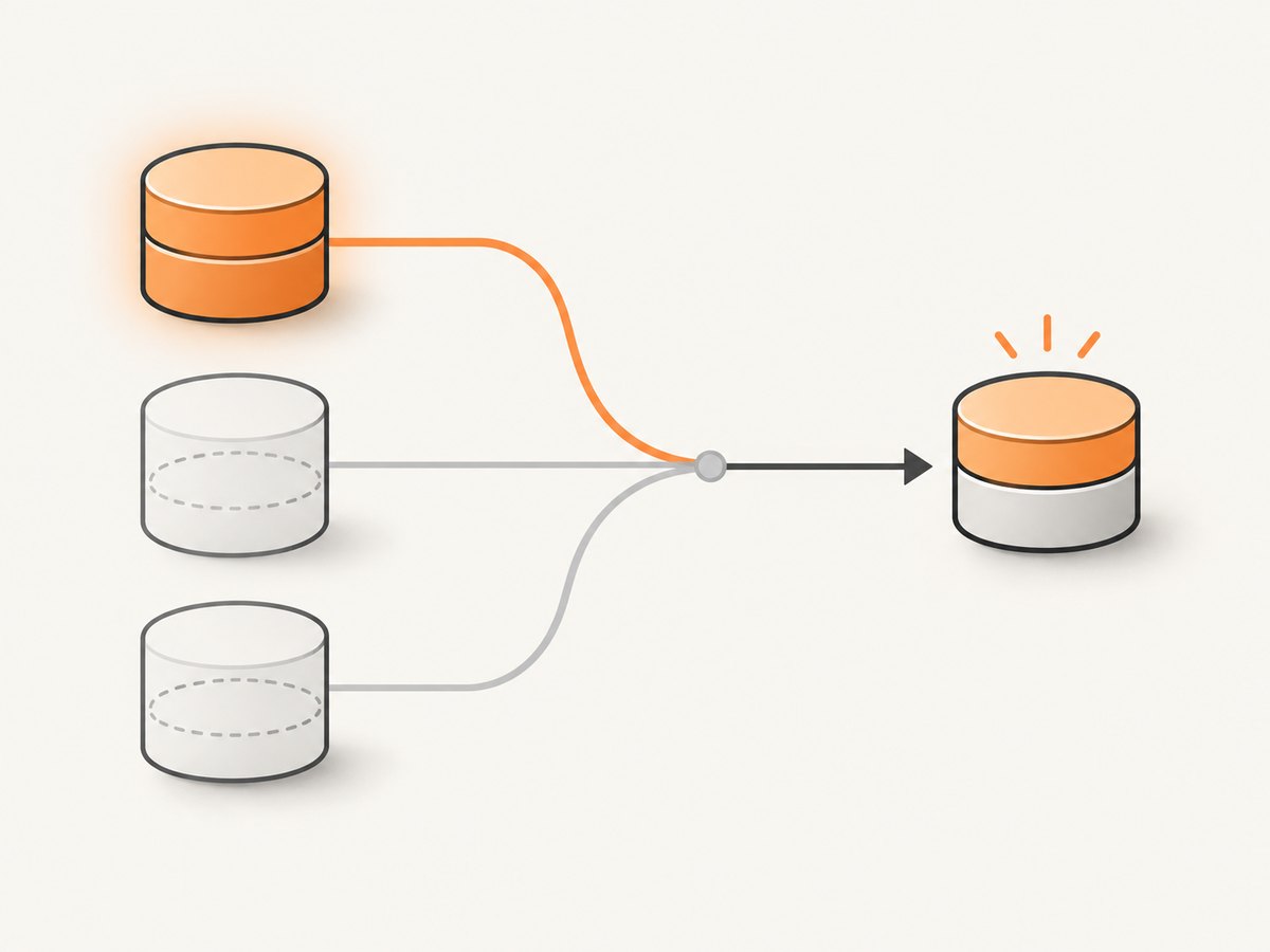 COALESCE checks expressions from left to right and returns the first non-NULL value.