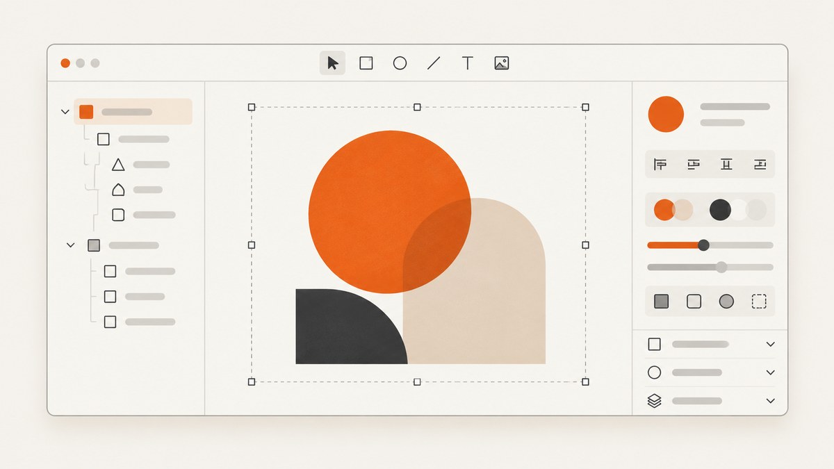 Understanding the Panels in a Visual Editor