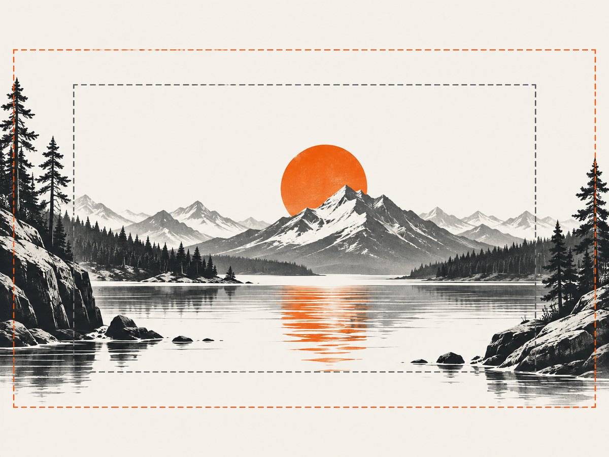 Keep essential image content centered so it remains visible when a platform crops or scales the preview.