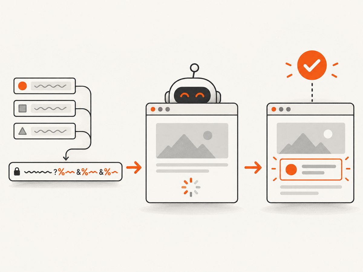 For browser uploads, have the server issue a limited upload capability while keeping account credentials private.