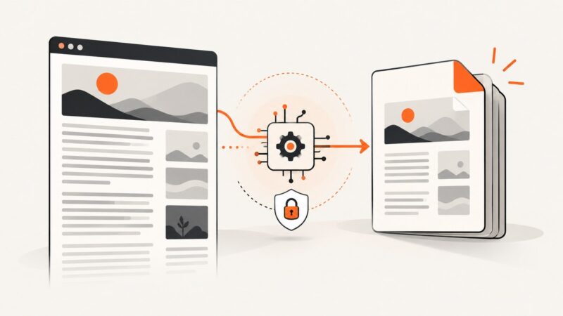 URL to PDF Browser Extensions: A Developer’s Guide