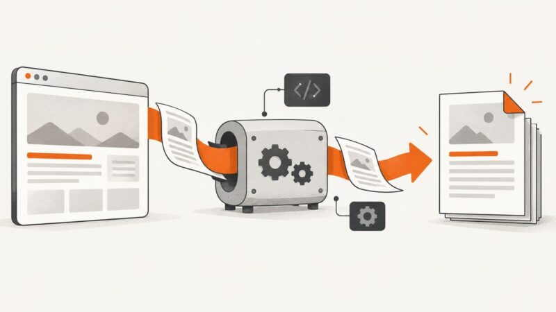 URL to PDF Converter: Convert Webpages to PDF Online