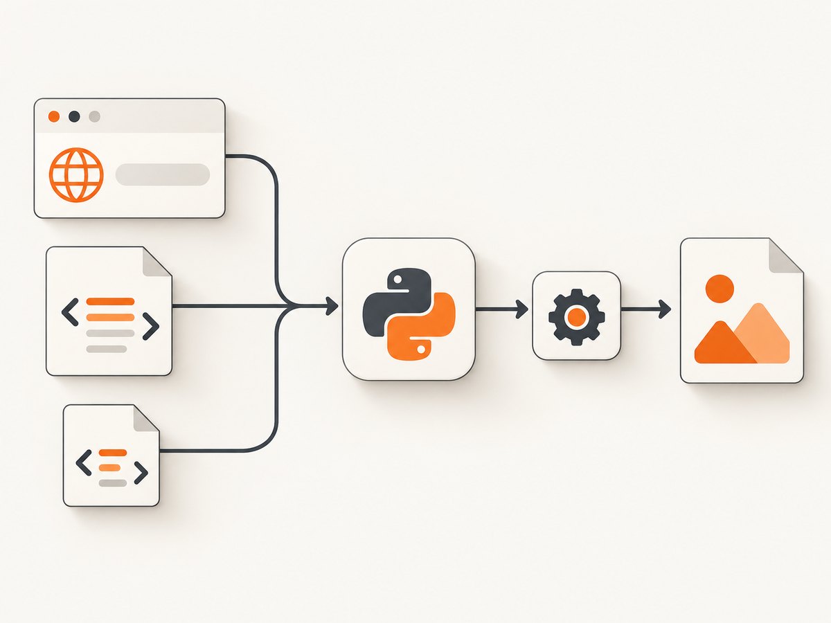 IMGKit routes URLs, files, and HTML strings to the separate wkhtmltoimage renderer.