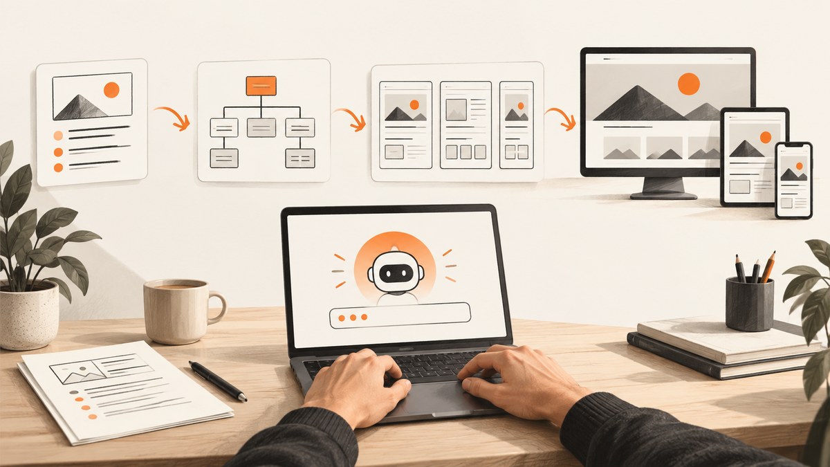 How to Use LLMs for Website Design