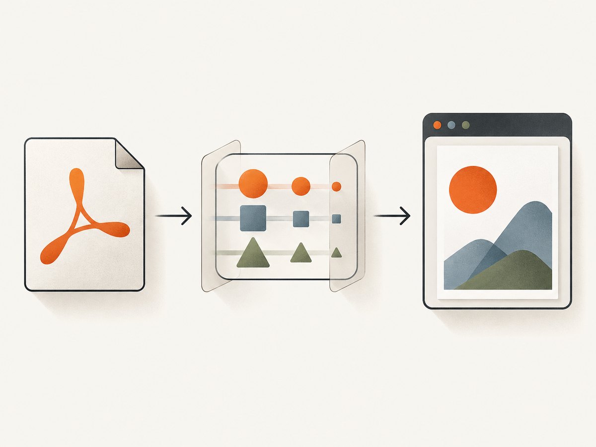 React-PDF coordinates the document, worker, and rendered page layers.