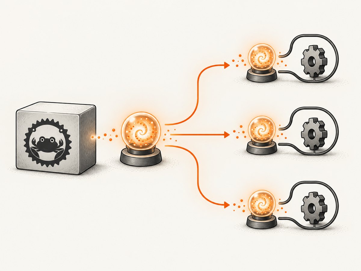 Each thread creates its own ThreadRng handle instead of sharing one across workers.