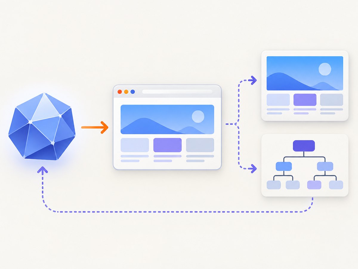 MCP connects the model to browser actions, screenshots, and accessibility data.
