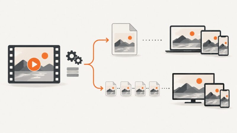 Video Output Options for Rendered Content