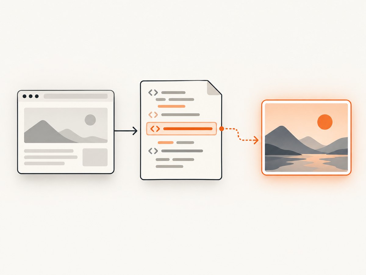 The page source contains the og:image URL that points to the share image.