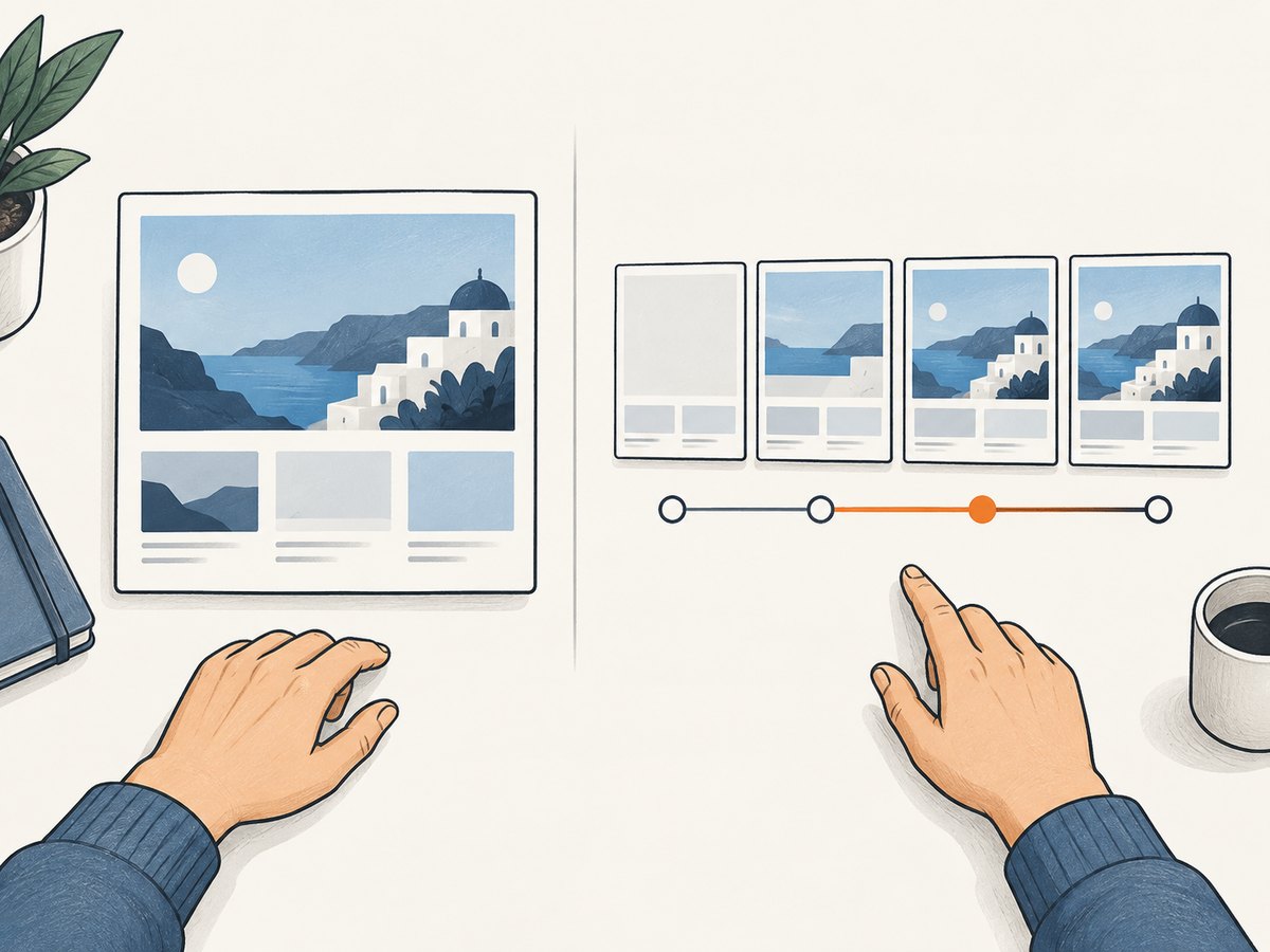 A saved screenshot is one image; Chrome’s Network screenshots show page appearance across a load.
