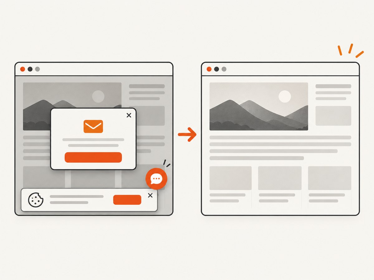 A hosted capture can remove common overlays before producing the image used in a review.