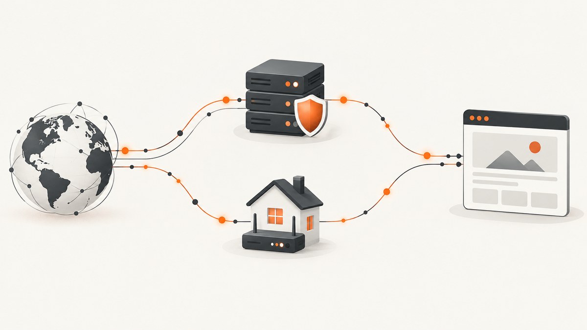 VPN vs. Residential Proxies: IP Signal Classification