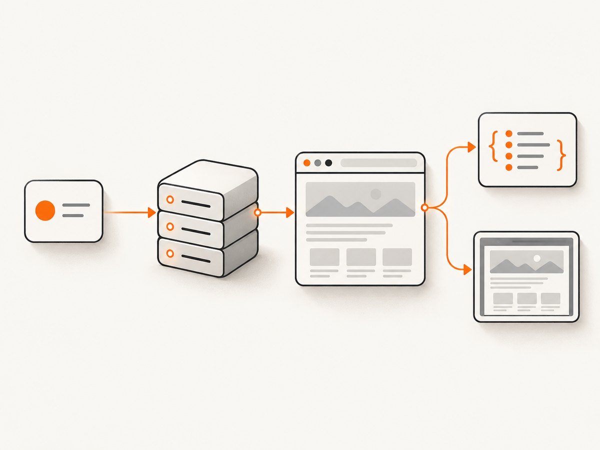 A browser MCP server translates model tool calls into browser actions and returns page evidence.