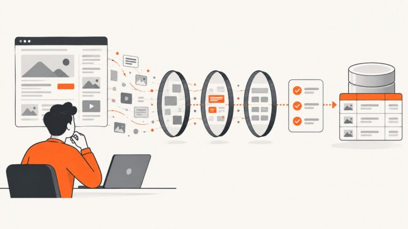 Defining Rules for Web Data Extraction