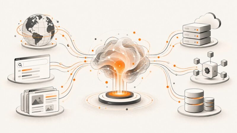 Web MCP Servers for Real-Time Web Data and LLMs