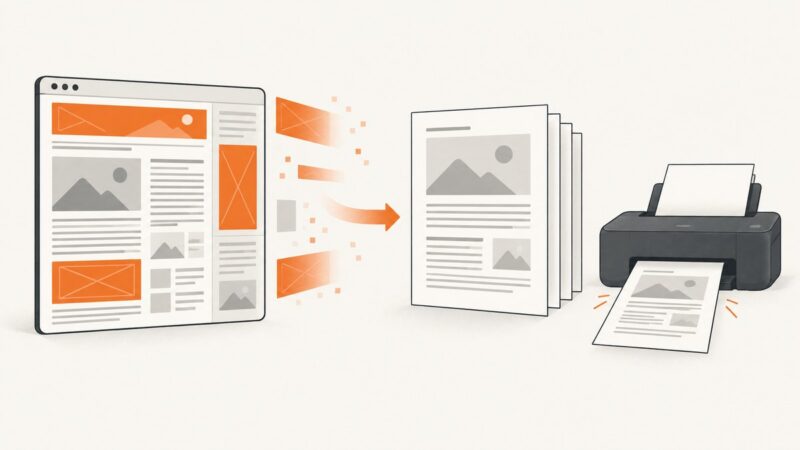 How to Convert a Web Page to PDF Without Ads or Banners