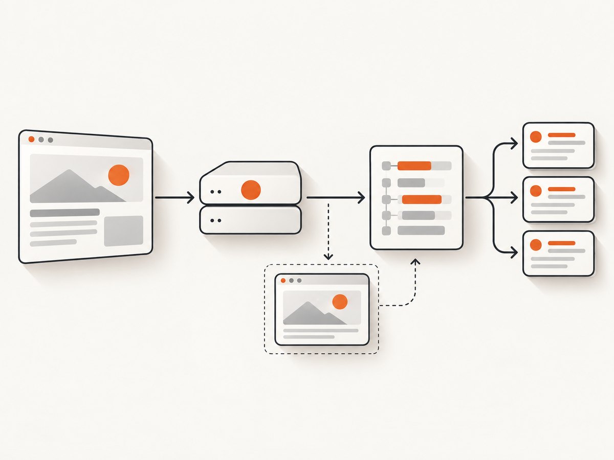 A scraping API may bundle fetching, rendering, extraction, and result delivery in different ways.