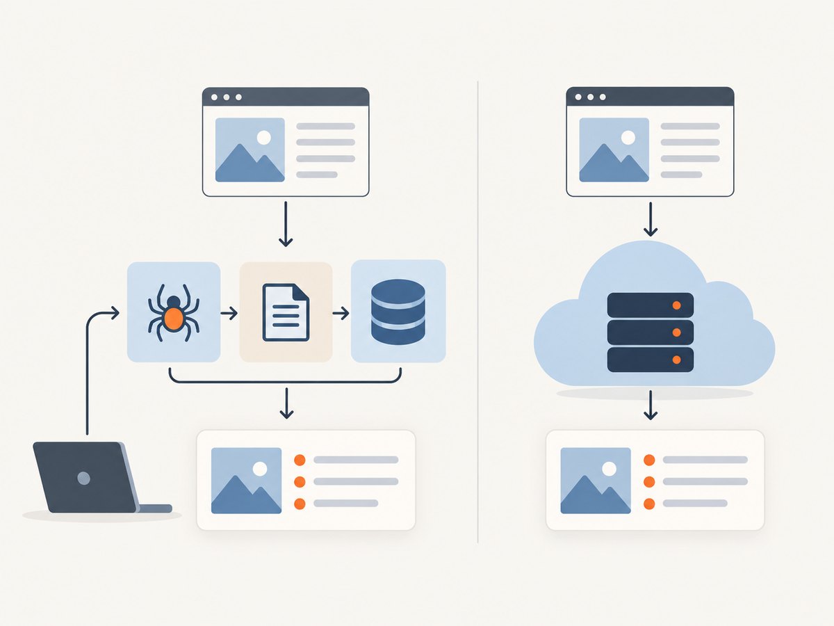Managed APIs trade some control and portability for less infrastructure to operate.