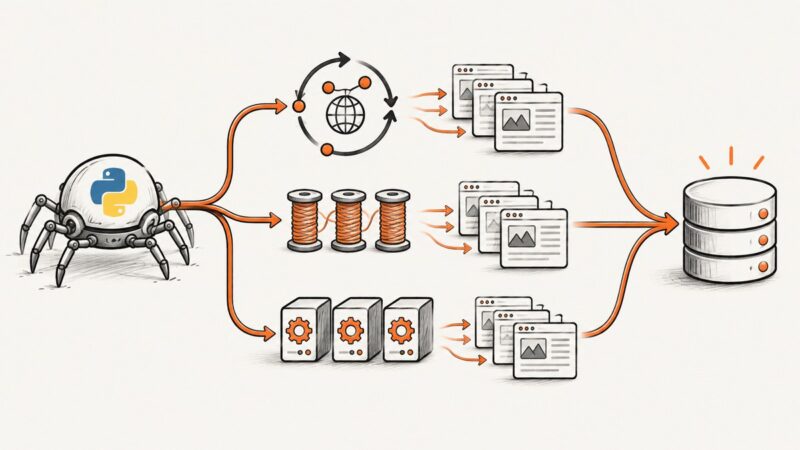 Web Scraping Speed: Processes, Threads, and Async