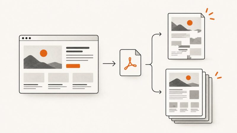 Why Webpage-to-PDF Conversion Fails and How to Fix It