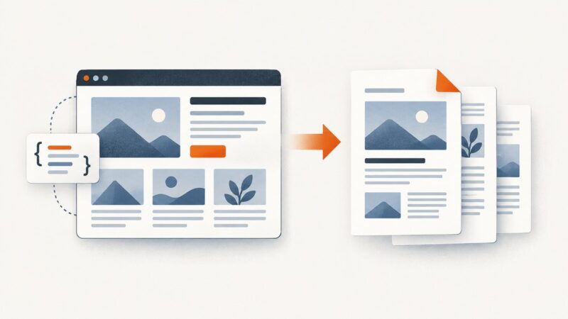 How to Convert a Webpage to PDF Using Print CSS
