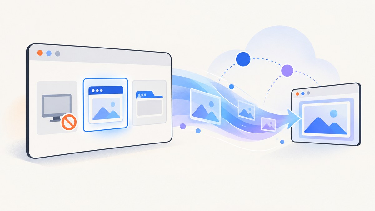 How to Use WebRTC getDisplayMedia Without the Screen Area Selector