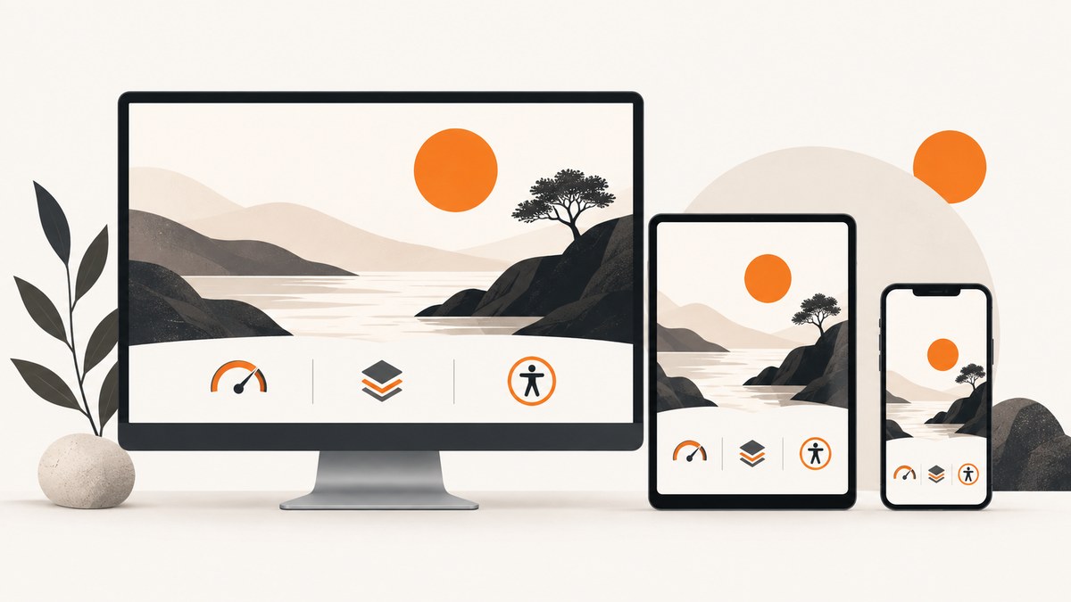 Website Hero Image: A Complete Guide to Size, Responsive Crops, Performance, and Accessibility