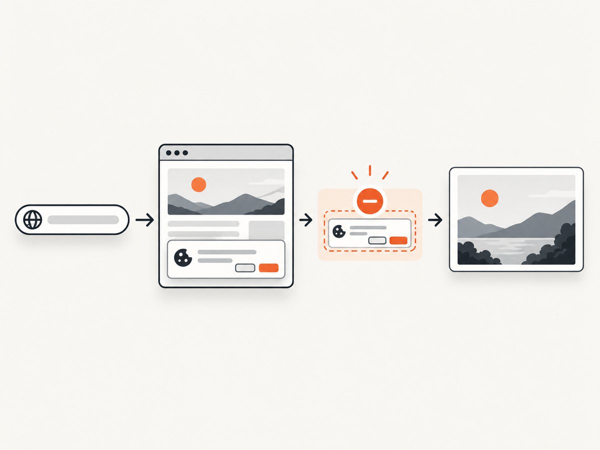 A capture pipeline removes overlays before producing a clean link thumbnail.