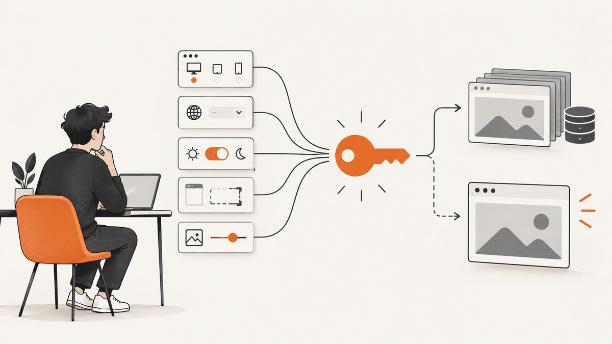 Using Cache Keys to Control Website Screenshot Caching