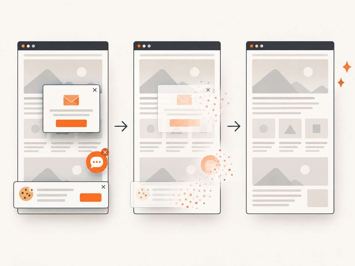 Cleanup and capture settings determine which page content appears in the final image.