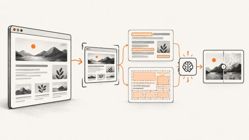 Using Website Screenshots for AI Vision and Webpage Analysis