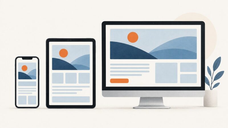 Website Screenshots on Different Devices