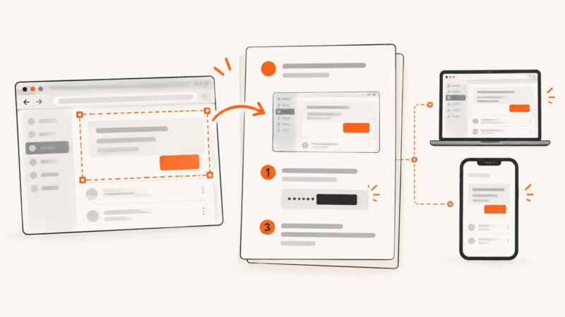 Using Website Screenshots for User Experience Documentation