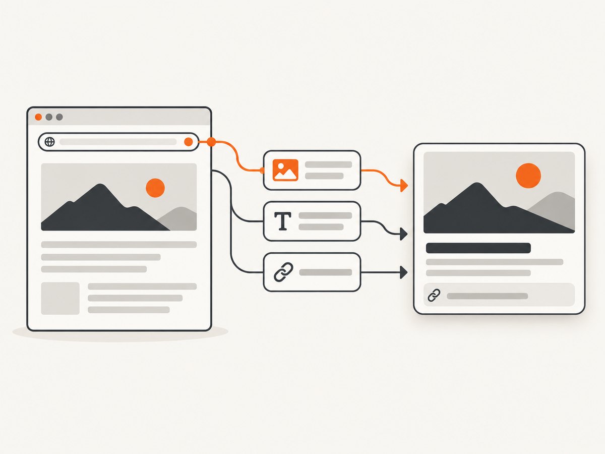 A deliberate og:image and canonical URL give platforms a clear preview to fetch.