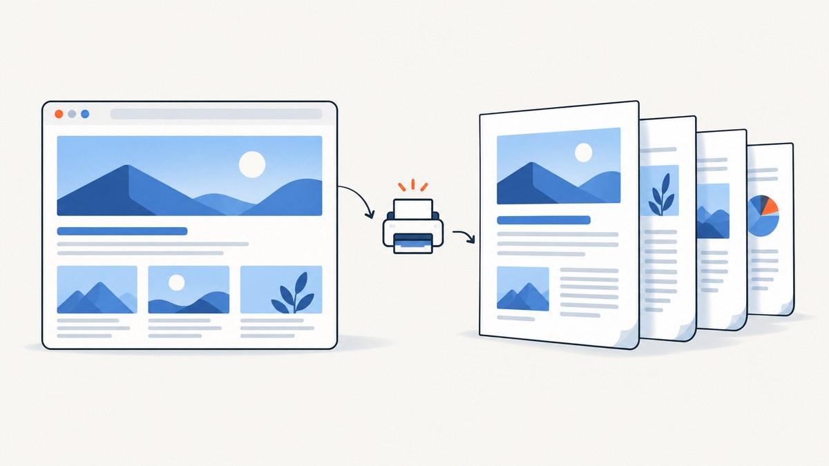 Website URL to PDF: Every Reliable Way to Save a Webpage