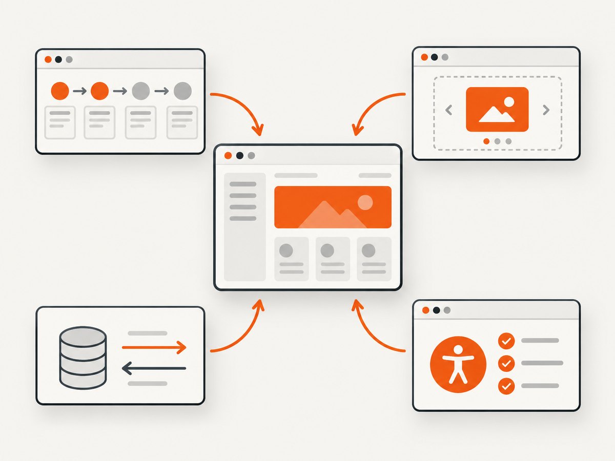 Cypress uses different test types to answer different questions about the same web application.