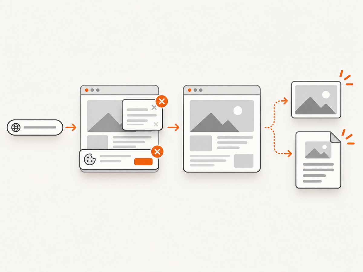 A screenshot API can handle browser setup and cleanup when you need an image rather than an application test.