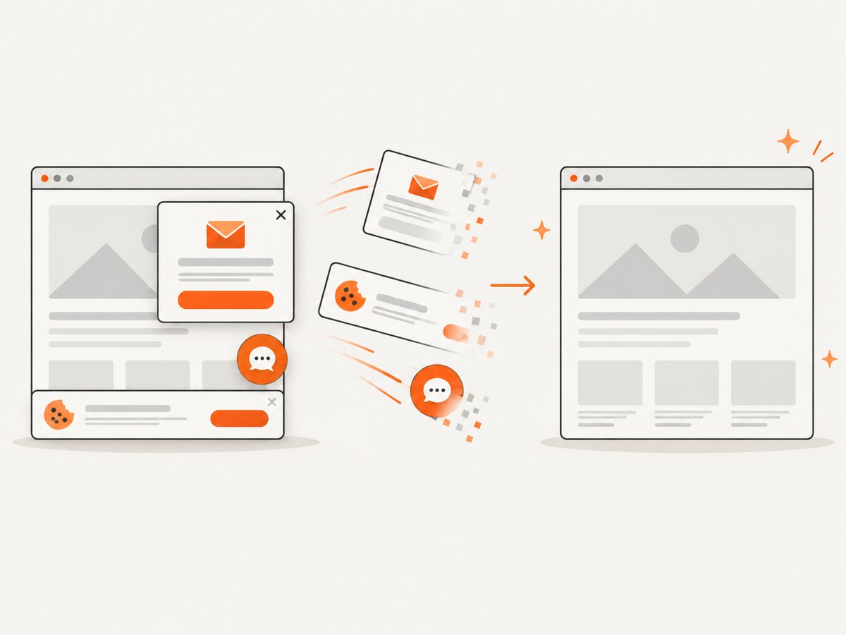 A managed capture service can remove common overlays before producing the image.