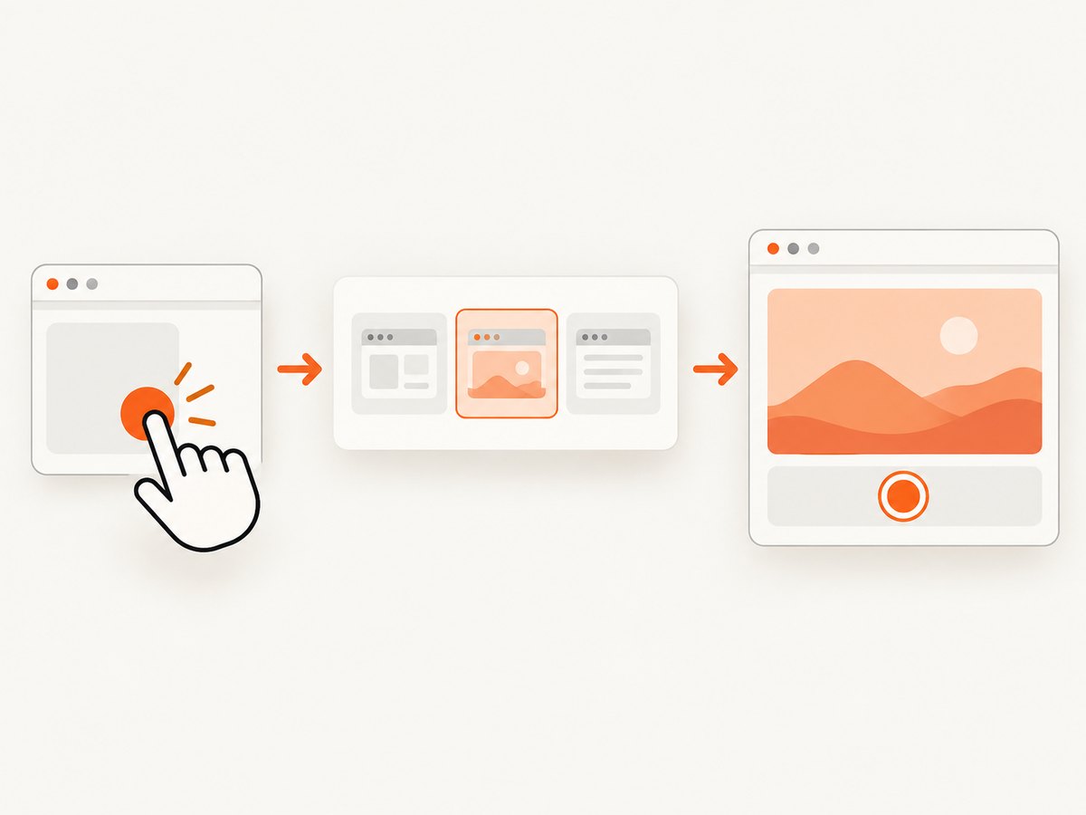 A user-authorized display stream can feed a preview, recorder, or WebRTC connection.