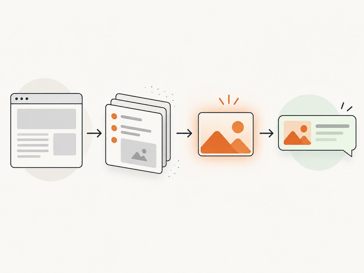 A preview depends on the delivered page metadata and a fetchable image URL.