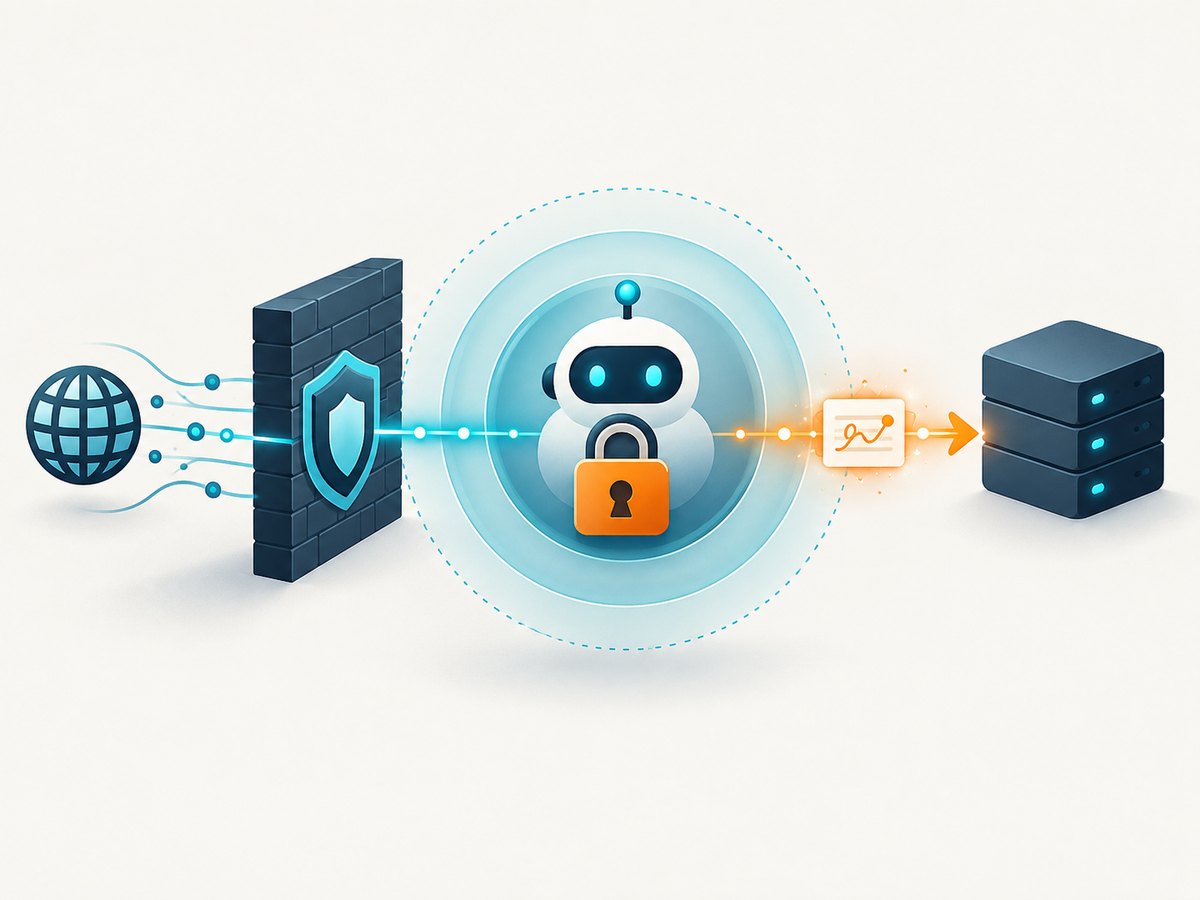 Network location and application identity work together as separate controls.