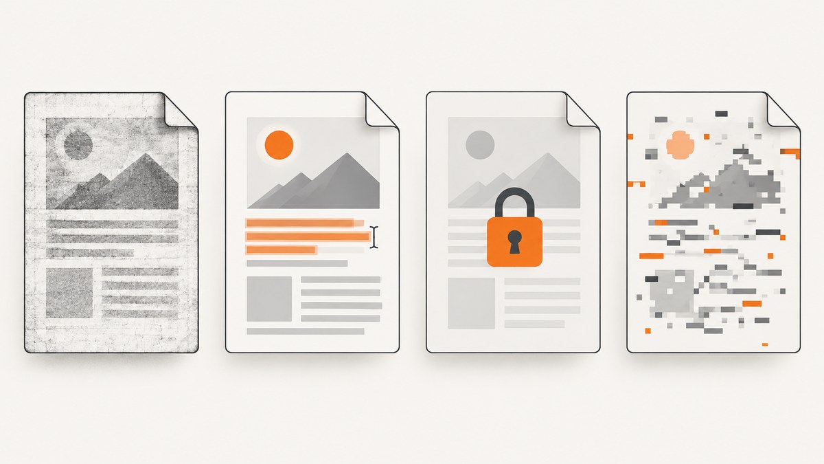 Why PDF Text Selection Fails and How to Fix It