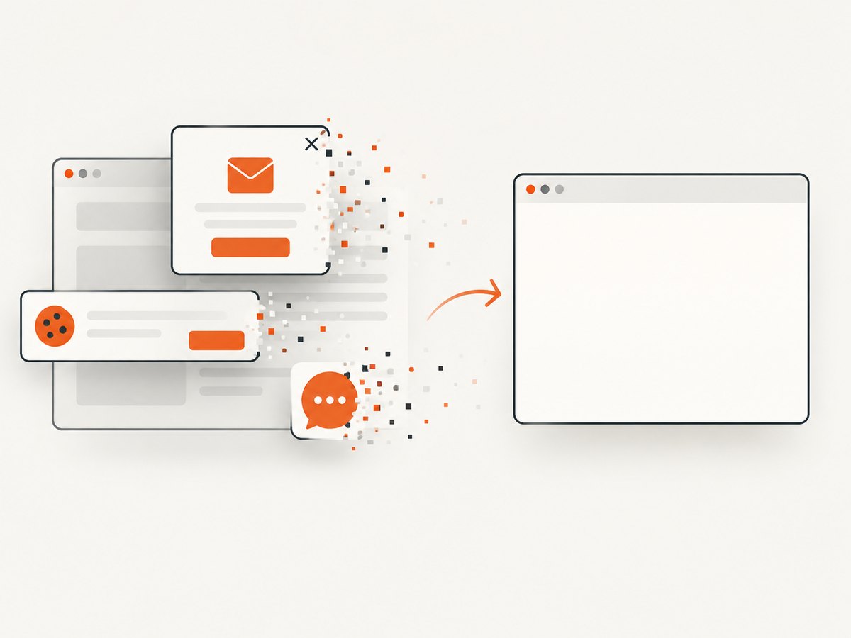 A capture service can remove common overlays before returning an image.