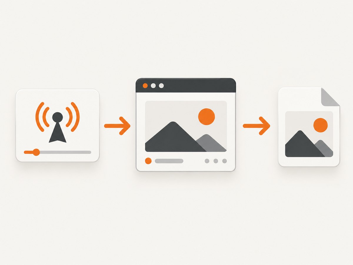 A page screenshot workflow captures the rendered watch page for a preview.